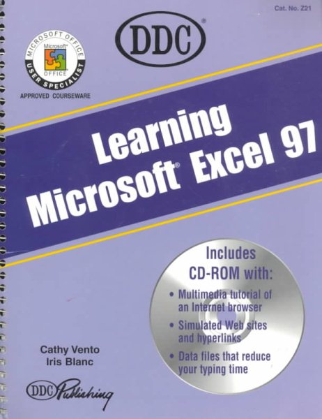 Learning Microsoft Excel 97 cover