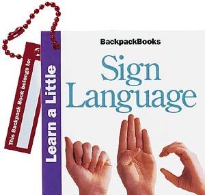 Learn a Little Sign Language (BackpackBooks) cover