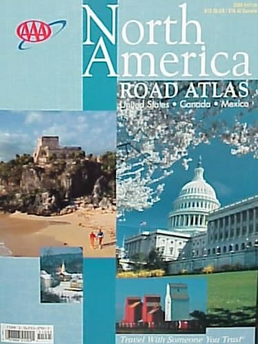 AAA North America Road Atlas (2000 Edition): United States, Canada, Mexico (AAA NORTH AMERICAN ROAD ATLAS)