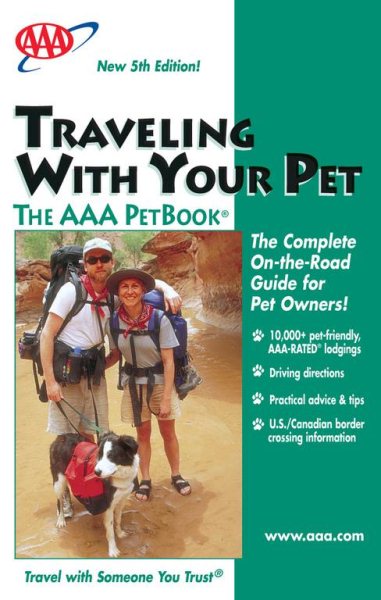 Traveling With Your Pet - The AAA PetBook cover