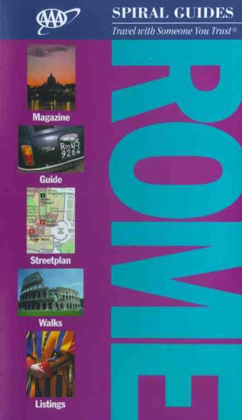 AAA 2001 Spiral Guide to Rome (AAA Spiral Guides) cover
