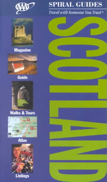 AAA 2001 Spiral Guide Scotland (Aaa Spiral Guides) cover