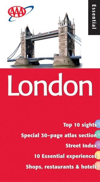 AAA London Essential Guide (Aaa Essential Travel Guide Series) cover