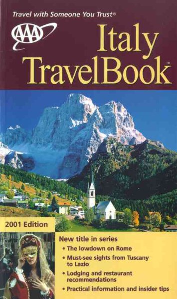 AAA 2001 Italy TravelBook (AAA Italy Travelbook) cover