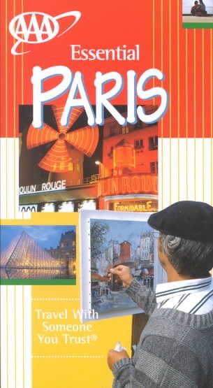 AAA Essential Guide Paris (Aaa Essential Travel Guide Series) cover