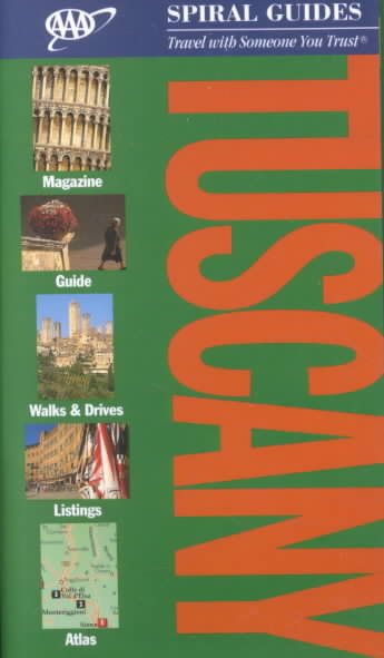 AAA Spiral Guides Tuscany cover
