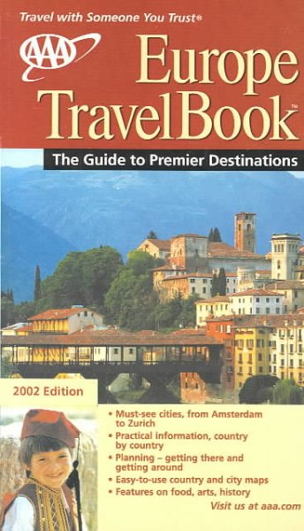 AAA Europe TravelBook: The Guide to Premier Destinations cover