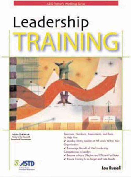 Leadership Training (ASTD Trainer's WorkShop Series)