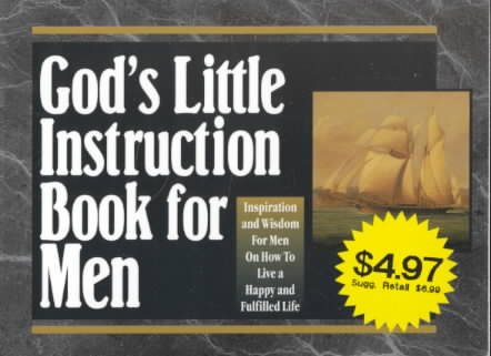 God's Little Instruction Book for Men (God's Little Instruction Book Series) cover