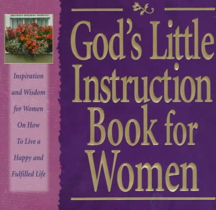 God's Little Instruction Book for Women cover