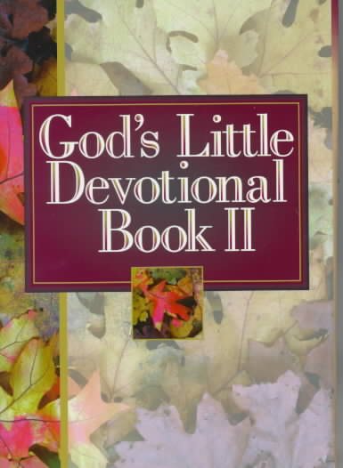God's Little Devotional Book II (God's Little Devotional Books) cover