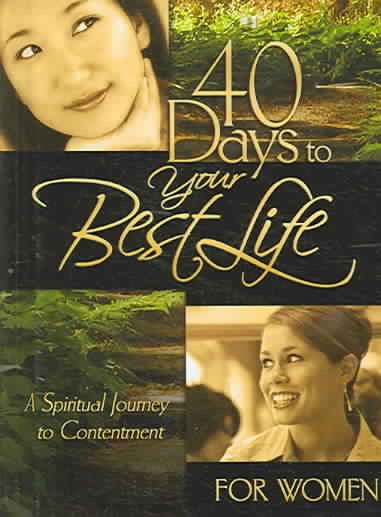 40 Days to Your Best Life for Women (40 - Day Devotional) cover