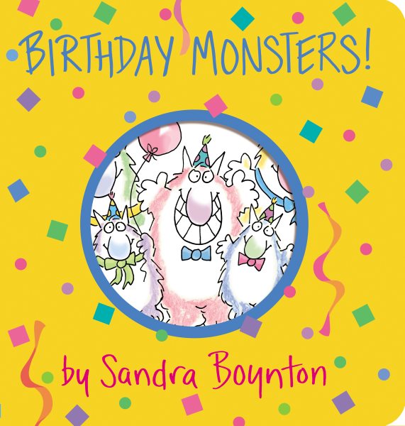 Birthday Monsters! (Boynton on Board) cover