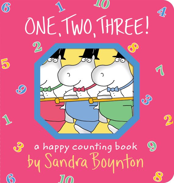 One, Two, Three!: A Happy Counting Book (Boynton on Board)