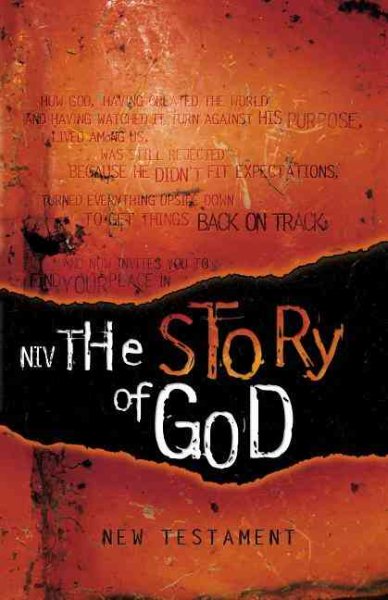 NIV, The Story of God New Testament, Paperback cover