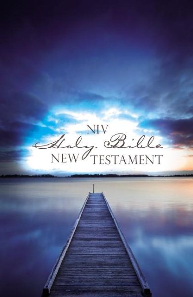 NIV, Outreach New Testament, Paperback, Blue