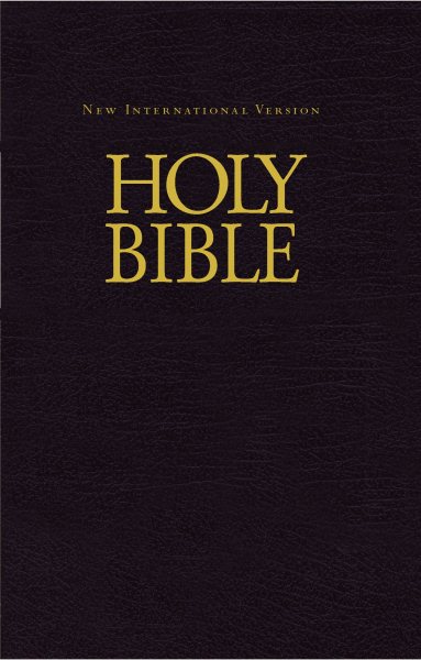 NIV, Economy Bible, Hardcover, Black cover