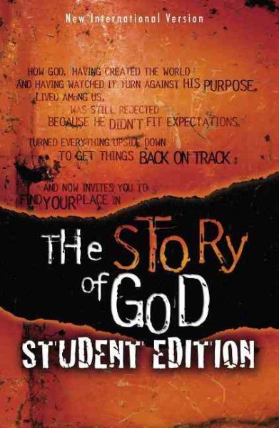 NIV, The Story of God: Student Edition, Paperback cover