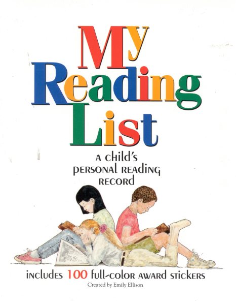 My Reading List: A Child's Personal Reading Record cover