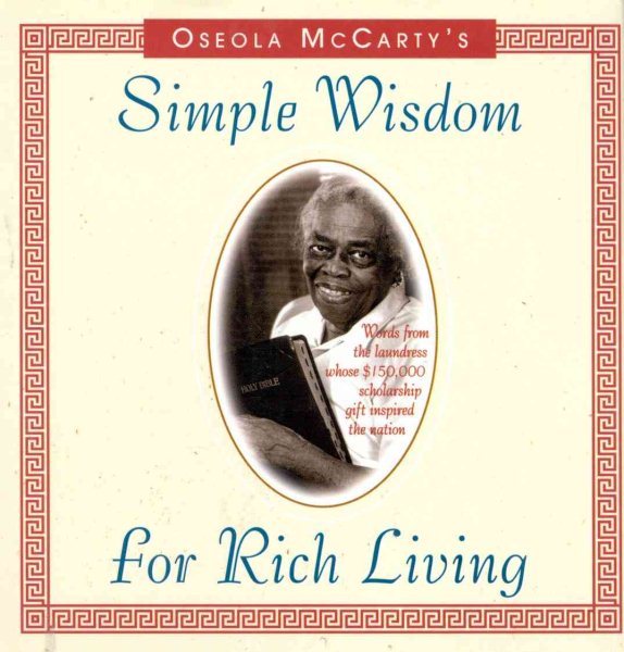 Simple Wisdom for Rich Living cover
