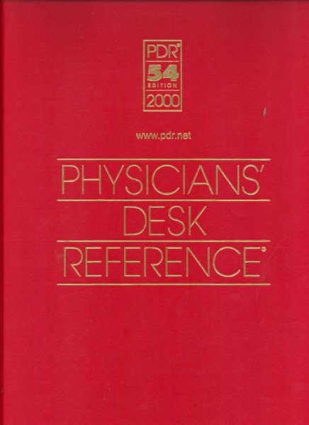 Physicians' Desk Reference 2000 cover