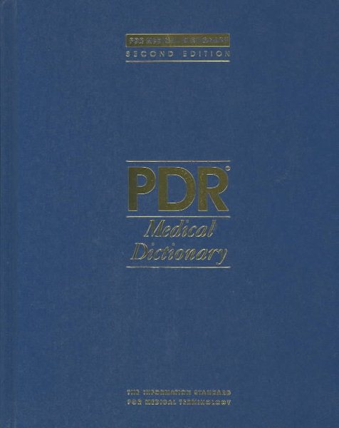 Pdr Medical Dictionary cover