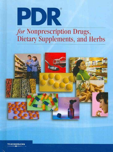 PDR for Nonprescription Drugs, Dietary Supplements, and Herbs, 2008 (Physicians' Desk Reference (PDR) for Nonprescription Drugs and Dietary Supplements) cover