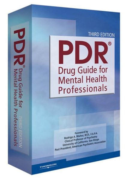 PDR Drug Guide for Mental Health Professionals, 3rd Edition cover