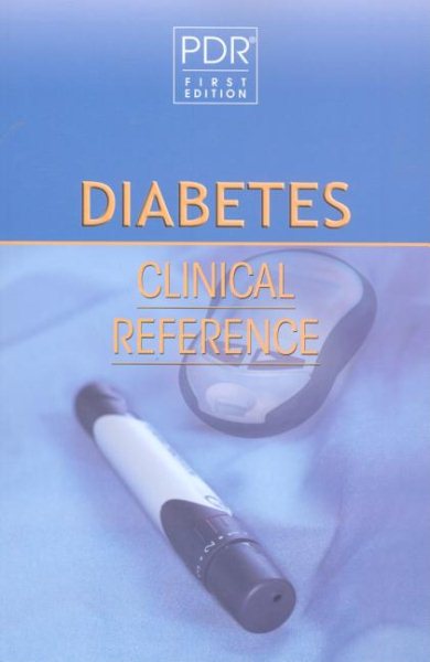 PDR Diabetes Clinical Reference cover