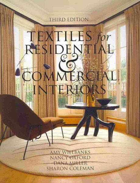 Textiles for Residential and Commercial Interiors 3rd Edition cover