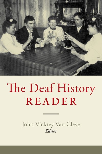 The Deaf History Reader cover