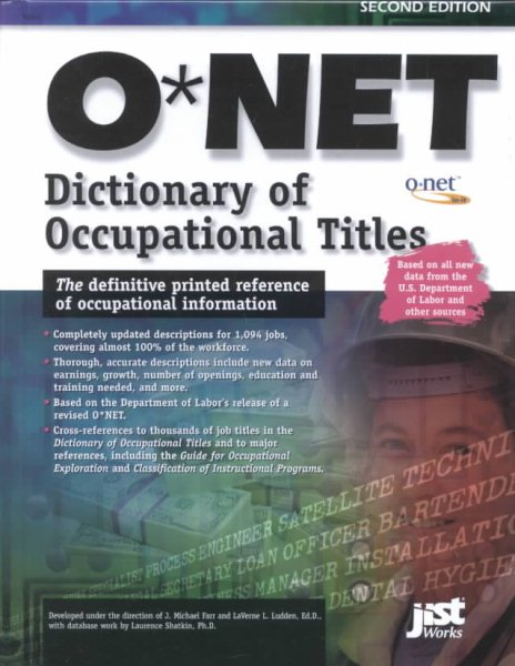 The O'Net Dictionary of Occupational Titles 2001 cover