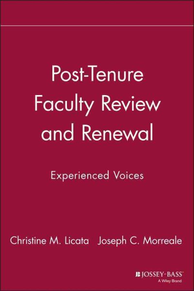 Post-Tenure Faculty Review and Renewal: Experienced Voices cover