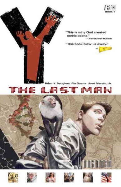 Y: The Last Man, Vol. 1: Unmanned cover