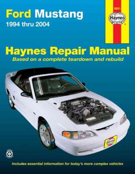 Ford Mustang 1994-2004 (Hayne's Automotive Repair Manual) cover
