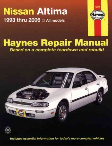 Nissan Altima 1993 thru 2006 (Haynes Repair Manual) cover