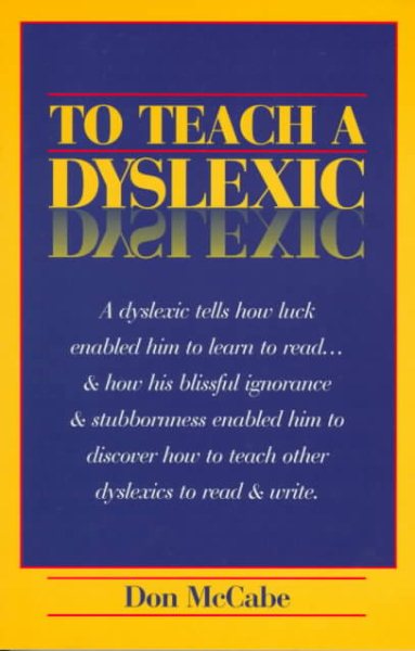 To Teach a Dyslexic cover