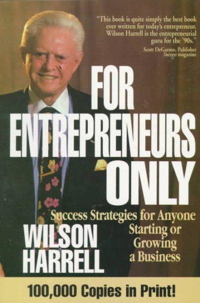For Entrepreneurs Only cover