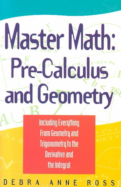 Master Math: Pre-Calculus and Geometry (Master Math Series) cover