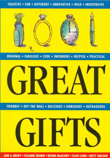 1,001 Great Gifts cover