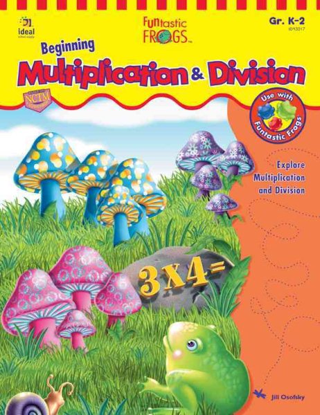 Funtastic Frogs: Beginning Multiplication & Division, Grades K-2 cover