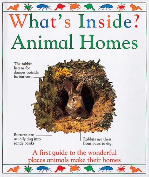 Animal Homes (What's Inside?) cover