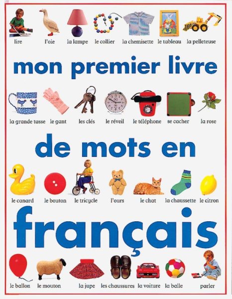 Mon Premier Livre de Mots en Francais (French Edition) cover