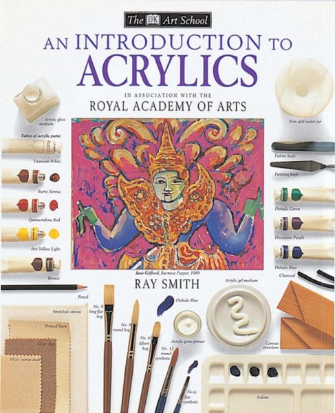 An Introduction to Acrylics (DK Art School) cover