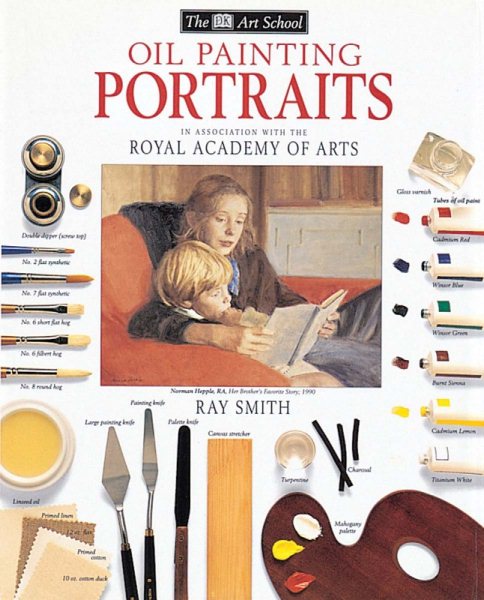 Oil Painting Portraits (DK Art School) cover