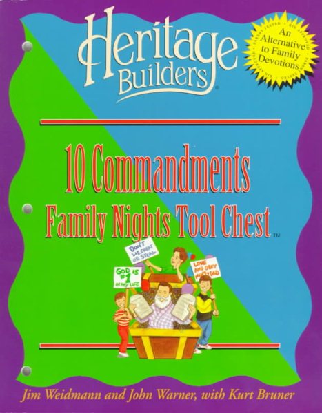 Ten Commandments: Family Nights Tool Chest (Heritage Builders) cover