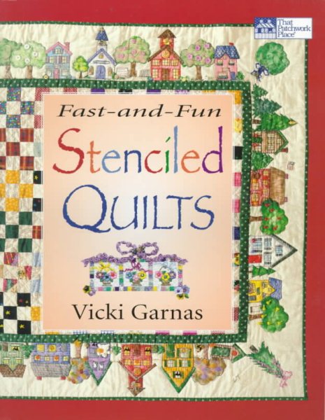 Fast-And-Fun Stenciled Quilts cover