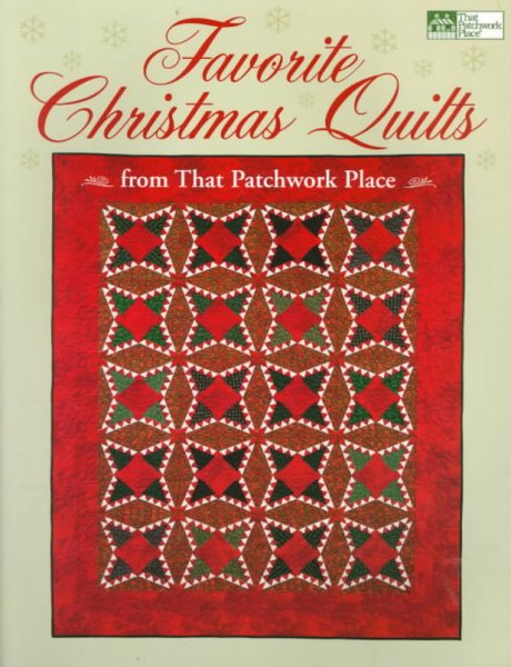 Favorite Christmas Quilts: From That Patchwork Place cover