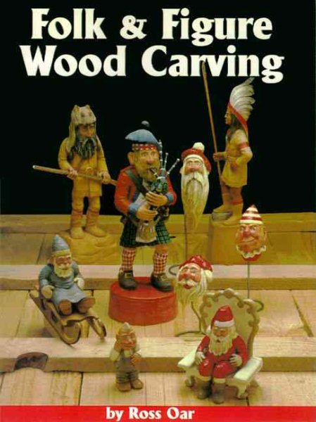 Folk & Figure Woodcarving cover