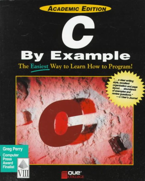 C by Example: Academic Edition cover